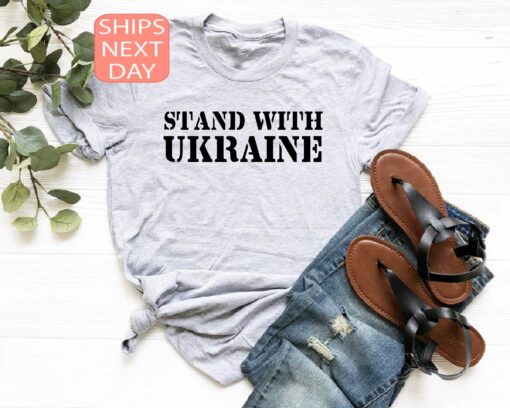 stand with ukraine shirt support ukraine anti war tee human rights protest shirt against putin and russia mgucs