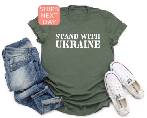 stand with ukraine shirt support ukraine anti war tee human rights protest shirt against putin and russia pj8go