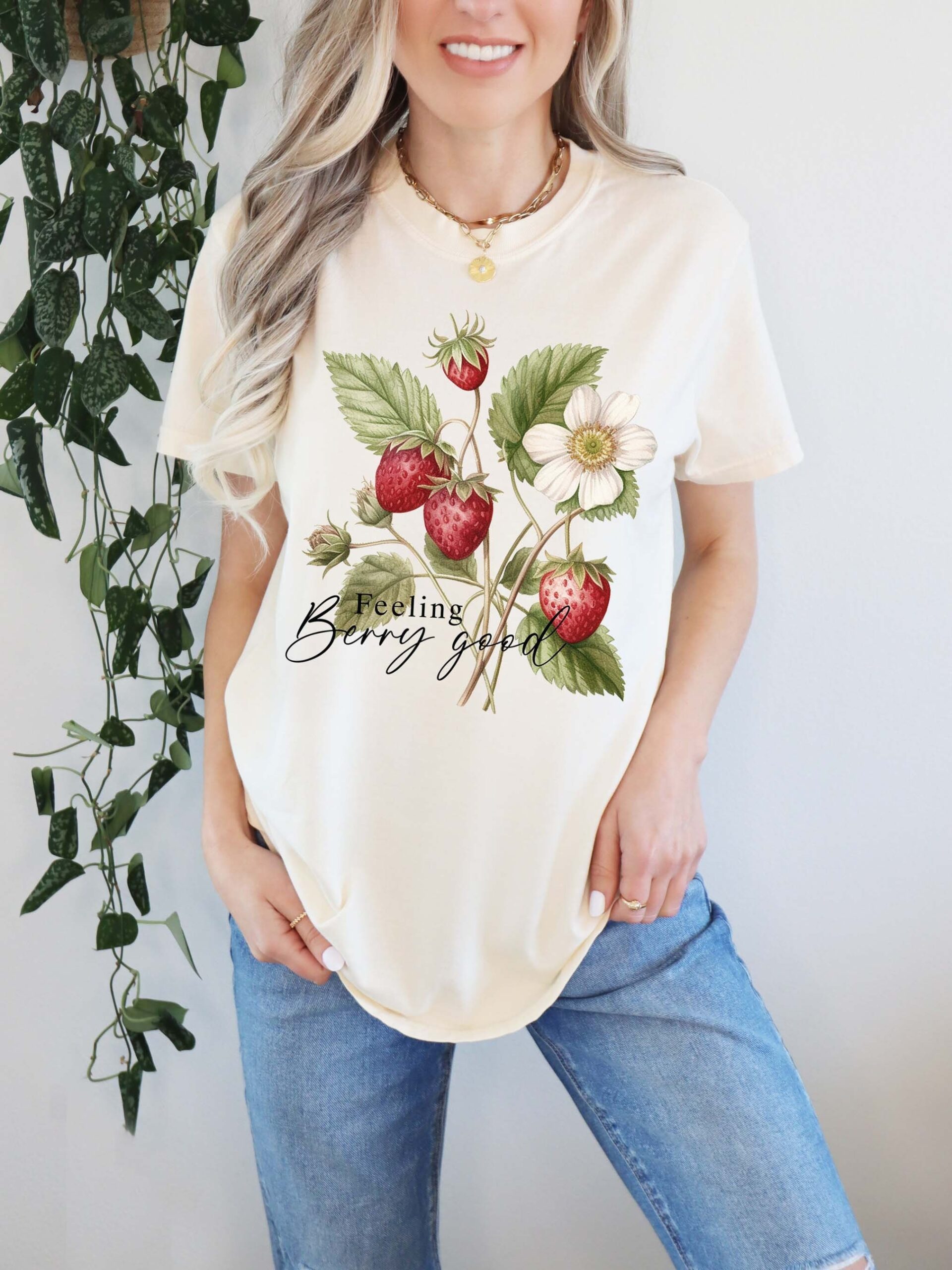 strawberry lover shirt for moms boho floral summer tee vintage cottagecore style comfort colors m9qfb scaled