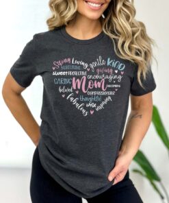 strong mom shirt for mothers day cute t shirt for best new mama unique gift for wife and mother siwtn