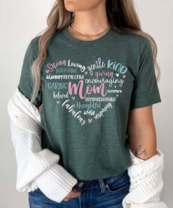 strong mom shirt for mothers day cute t shirt for best new mama unique gift for wife and mother ufuki