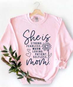 strong women shirt for moms empowering girls feminism t shirt she is strong mom life tee best mom ever apparel 9p4gl