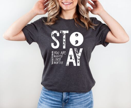 suicide awareness sweatshirt you are wanted loved worthy mental health shirt for support and advocacy l9awt