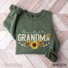 sunflower grandma sweatshirt for new grandmas 2024 pregnancy announcement cute mothers day gift for grandma exhmx