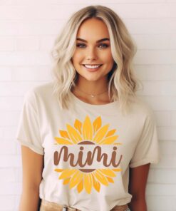 sunflower mimi shirt retro love tee cute mom t shirt best mom ever gift for mothers day personalized mom gifts 6ly6v