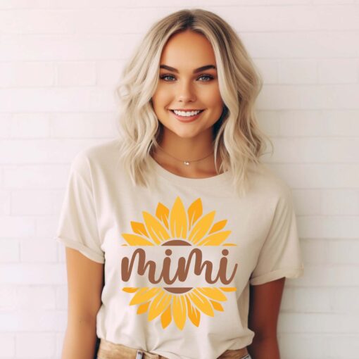 sunflower mimi shirt retro love tee cute mom t shirt best mom ever gift for mothers day personalized mom gifts 6ly6v