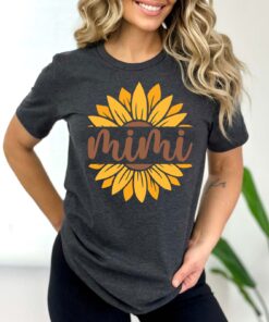 sunflower mimi shirt retro love tee cute mom t shirt best mom ever gift for mothers day personalized mom gifts izs3j