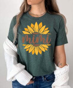 sunflower mimi shirt retro love tee cute mom t shirt best mom ever gift for mothers day personalized mom gifts z16kp