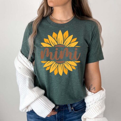sunflower mimi shirt retro love tee cute mom t shirt best mom ever gift for mothers day personalized mom gifts z16kp