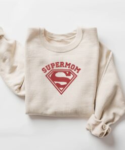 super mom embroidery shirt for mothers day personalized gift funny mom life sweatshirt unique super mama design cjcdt