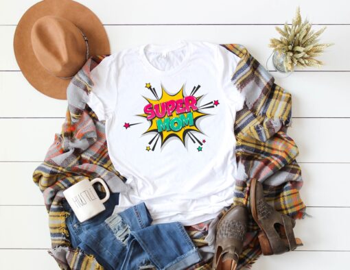 super mom shirt wonder mom gift funny mom life t shirt best mom ever birthday gift for mothers day pvs45