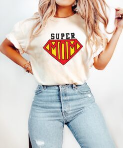 super mom t shirt funny mom life tee trendy mothers day gift best mom ever shirt unique superhero mom apparel tjtxe