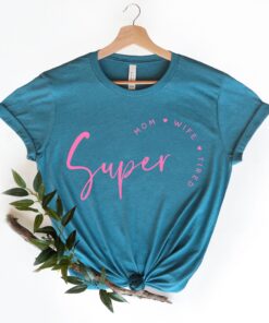 super mom tired mama shirt funny mom life tee best mom ever gift for mothers day personalized mom gifts 6jmww