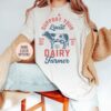 support local dairy farmer shirt for breastfeeding moms funny lactating mom t shirt baby announcement gift idea j62aq