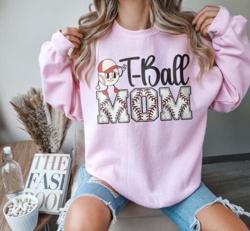 t ball mama sweatshirt for game day cute baseball mom shirt ideal sports mom gift and t ball mom apparel sj9gj scaled