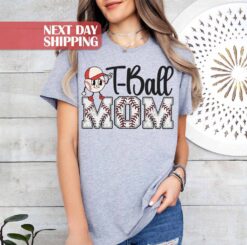 t ball mom shirt for baseball moms cute sports mom gameday tee unique t ball gift for mothers day 6gy8t