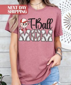 t ball mom shirt for baseball moms cute sports mom gameday tee unique t ball gift for mothers day jsges