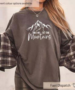 take me to the mountains shirt cute camping t shirt for outdoor adventure hiking and boho camper apparel sszy9