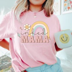 tattooed mama shirt for mom life retro ink design unique mothers day gift for tattooed moms 1fd3a