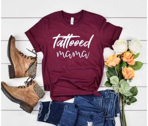 tattooed mom shirt for tattoo lovers unique inked mom t shirt perfect for mothers day or funny mom gifts ae9vp