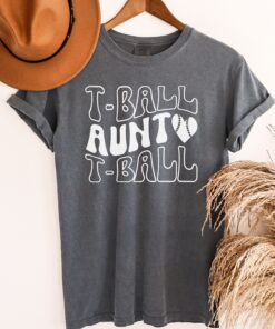 tball aunt shirt for tee ball aunts baseball apparel cute tball mom shirt unique gift for auntie fans 5745j