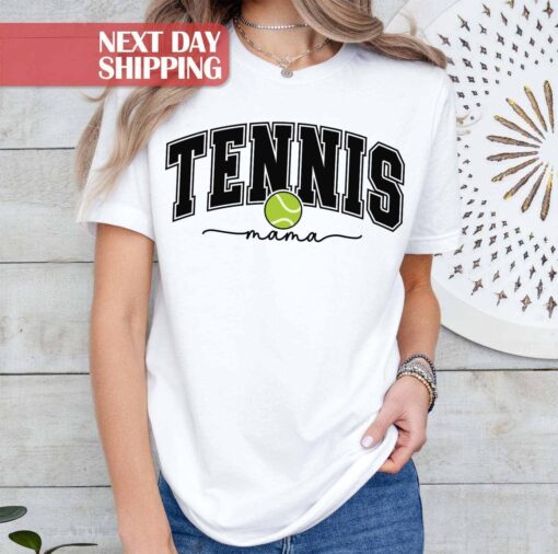 tennis mom shirt for sports moms best tennis mama gift for mothers day and birthdays cute tennis lover apparel egtbz