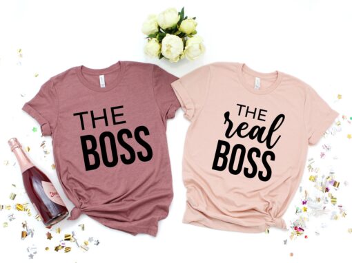 the boss t shirt for dad funny fathers day shirt matching family daddy and me gift unique dad life shirt os8a3 scaled