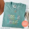 third grade teacher shirt retro style for teacher appreciation day best teacher shirts gifts for educators wv9rc