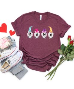 three gnomes mom shirt for mothers day new mom gift baby announcement cute mom life t shirt qc9sm