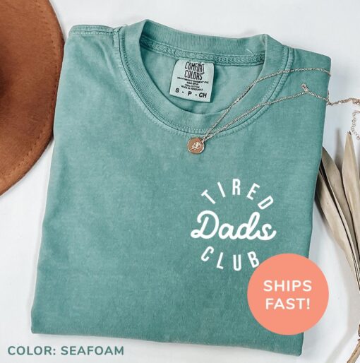 tired dads club shirt for dad life funny dad shirt fathers day gift unique shirt for tired dads trptf