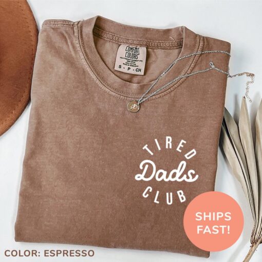 tired dads club shirt for dad life funny dad shirt fathers day gift unique shirt for tired dads y5pig