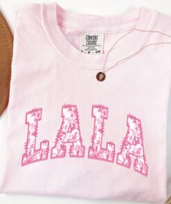 toile de jouy floral shirt for grandma and auntie cute mom life tees mothers day gifts unique lala t shirt dssiw