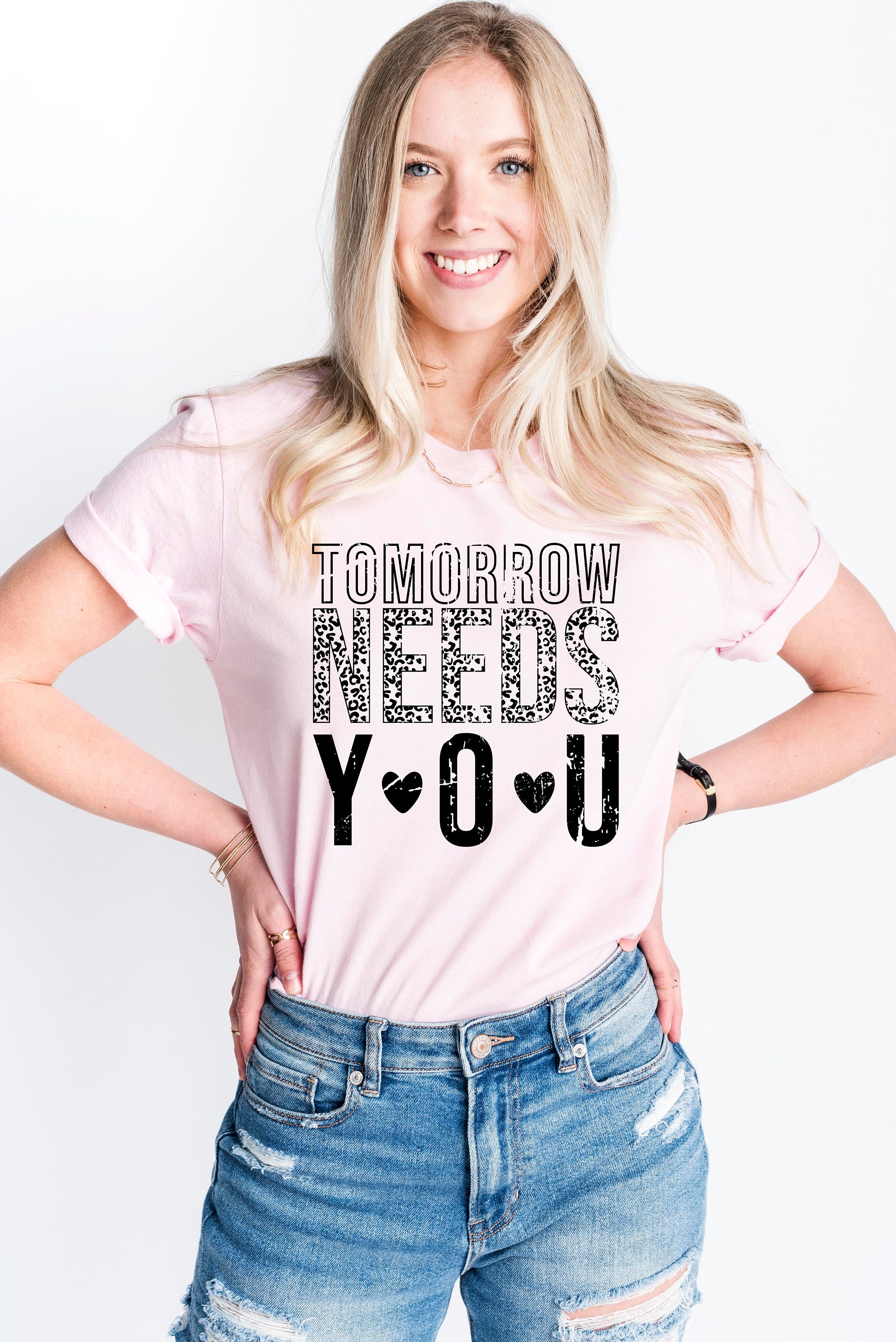 tomorrow needs you mental health shirt for women positive vibes motivational tee psychologist t shirt y1jxv scaled