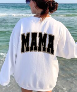 trendy mama leopard sweatshirt for mothers day funny mom sweater retro style comfortable and stylish mama apparel g7o7w