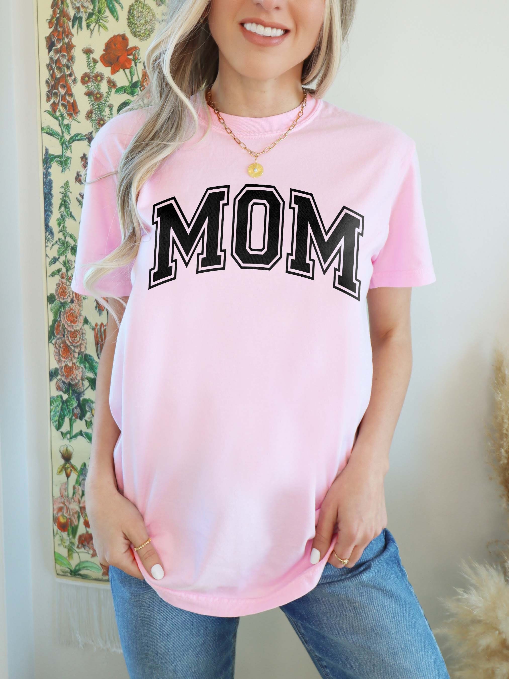 trendy mama shirt for mom life birthday gift funny mom t shirt comfort colors mothers day gift best mom shirt ciahr scaled