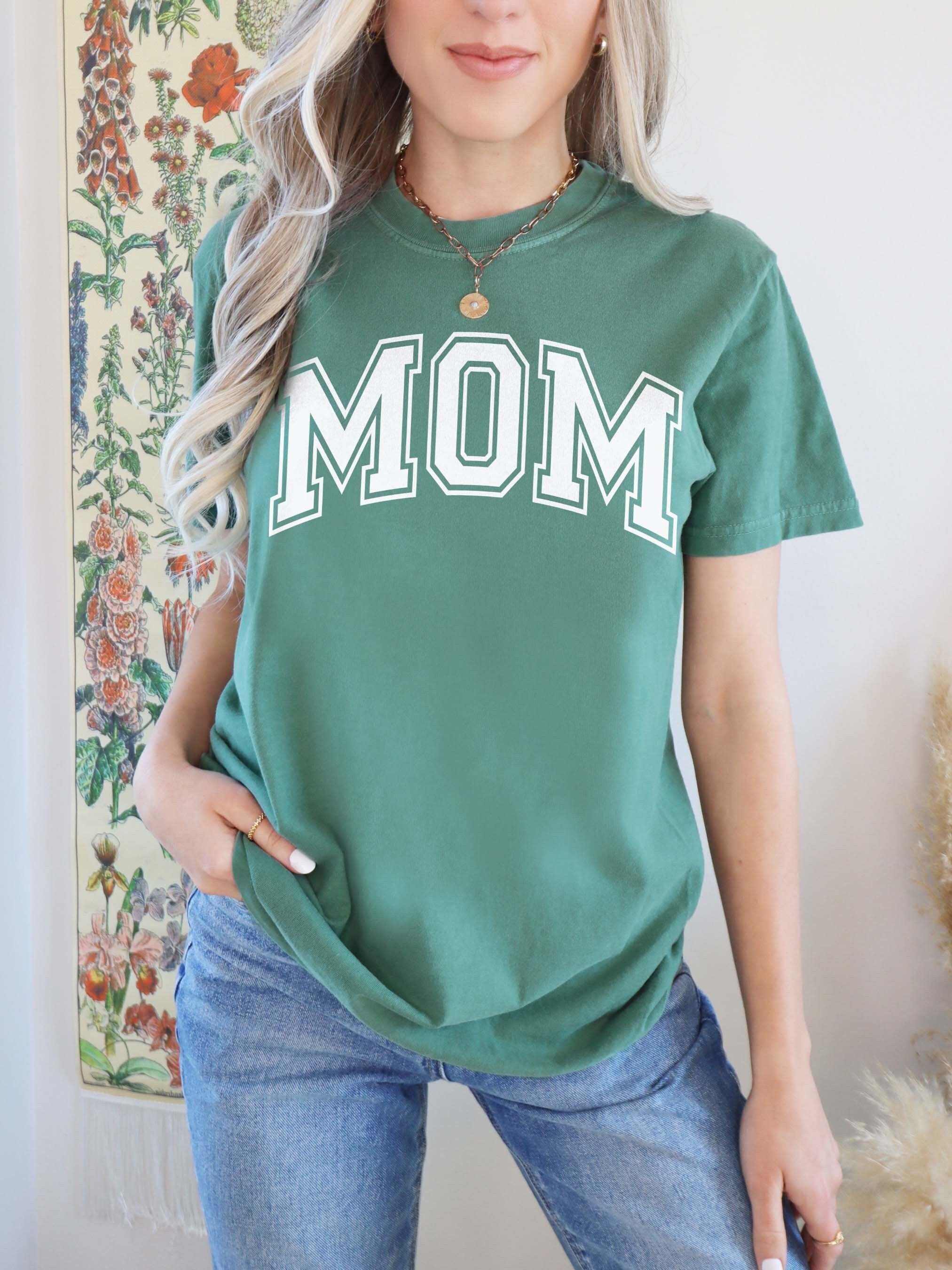 trendy mama shirt for mom life birthday gift funny mom t shirt comfort colors mothers day gift best mom shirt tnjg7 scaled