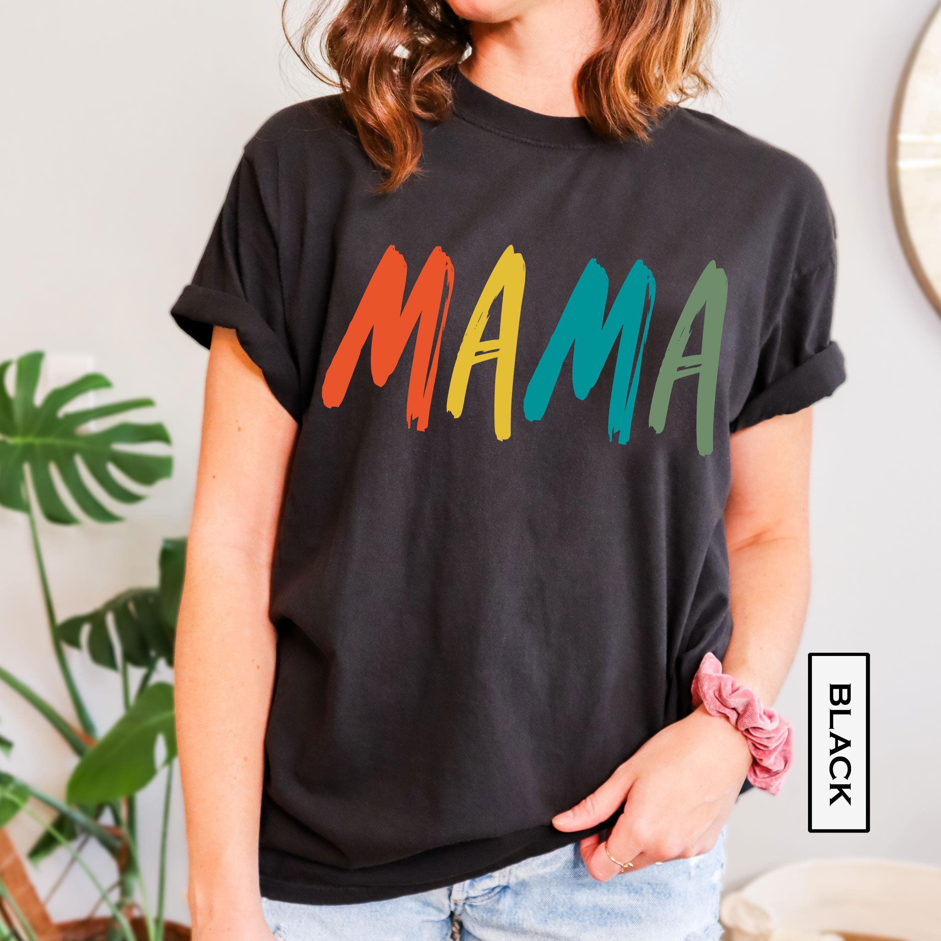 trendy mama shirt with paint colors and brush design perfect for mothers day cute mom life tee for creative moms uf5ak scaled