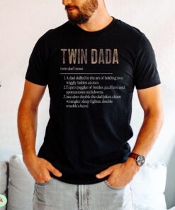 twin dad definition shirt for dad of twins funny t shirt unique fathers day gift for twin dads expecting twins tee ryr0p