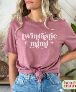 twin grandma shirt for twin grandmothers funny mimi t shirt mothers day gift twin announcement tee s4qt0