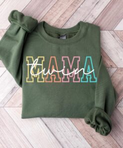 twin mama sweatshirt for mom life valentines day gift new twin mama crewneck funny twin mom shirt 1ts7o