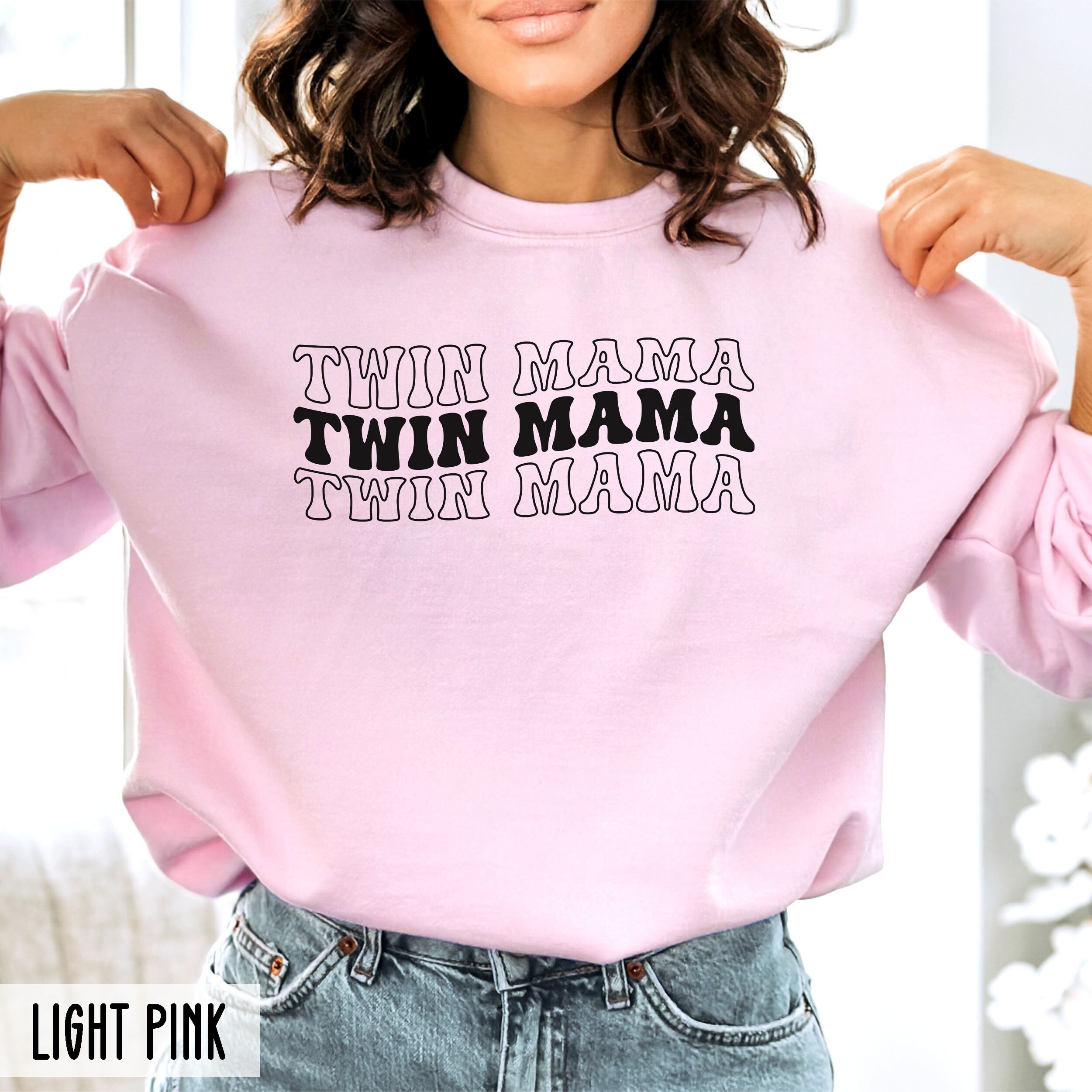 twin mama sweatshirt unisex mom of twins hoodie unique gift for new moms baby shower mothers day twin mom apparel 9fqzq