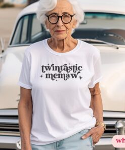 twin memaw shirt for grandma of twins mothers day tee unique gifts for twin grandmothers twin announcement t shirt qdfmu