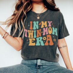 twin mom era t shirt for new moms twin mama shirt mom life tee mothers day gift for twin moms wboqe