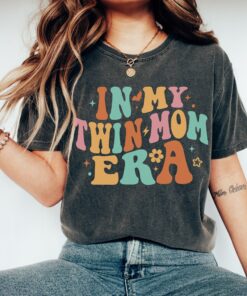 twin mom era t shirt for new moms twin mama shirt mom life tee mothers day gift for twin moms wboqe