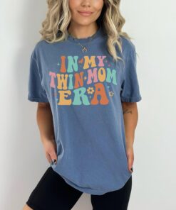 twin mom era t shirt for new moms twin mama shirt mom life tee mothers day gift for twin moms yqv8b