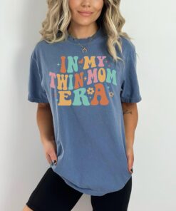 twin mom era t shirt for twin mamas cute mom life tee perfect mothers day gift for new moms jeusi