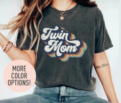 twin mom shirt for mothers day cute t shirt for mom of twins personalized gift for twin mama erusa