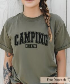 unisex camping crew shirt cute camping t shirt for adventure hiking outdoor activities great for men and women f0w9s