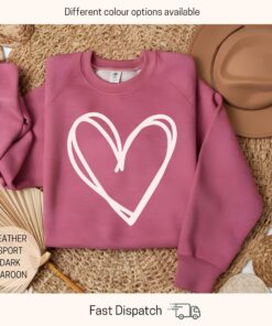 valentines heart sweatshirt for women cute love sweater xoxo shirt ideal for valentines day gifts and celebrations kp1tv