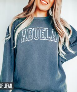 vintage abuela sweatshirt for latina grandma crewneck unique birthday gift spanish grandma sweater abuelito gift 7olqb